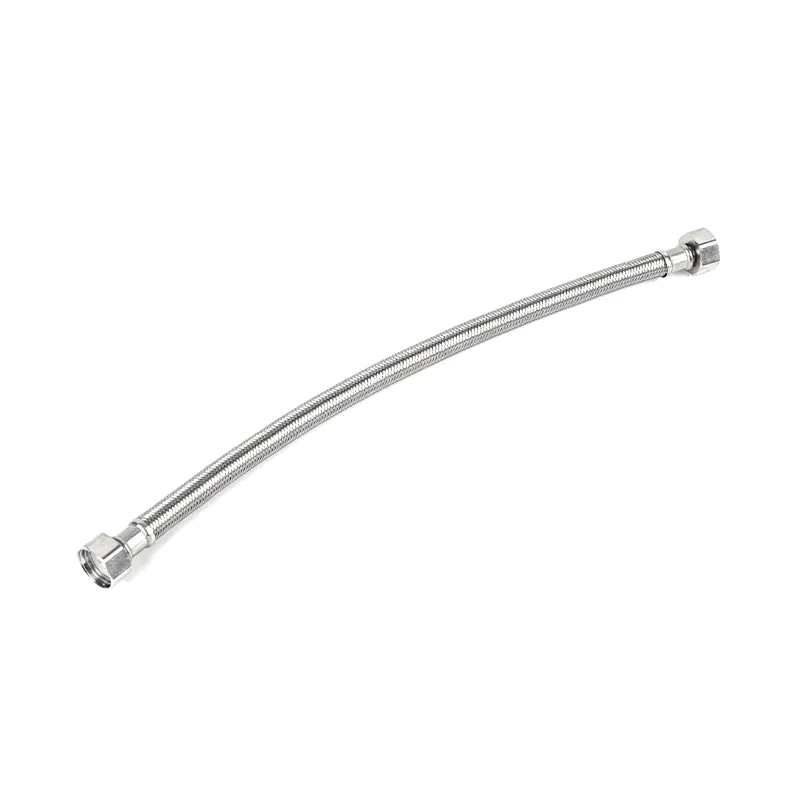 Flexibele sanitairconnector roestvrijstalen moer